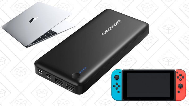 RAVPower USB-C Power Delivery Battery Pack, $56 with code KINJA058